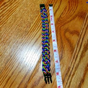 Rainbow Paracord Bracelet